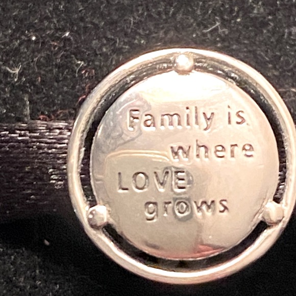 925 silver family tree charm - Picture 3 of 4